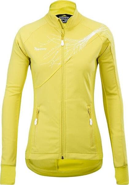 Silvini Monna Softhell Jacka till Kvinnor, Gul/ Vit Medium X-Small Large Small