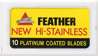 Feather Double Edge 10-pack