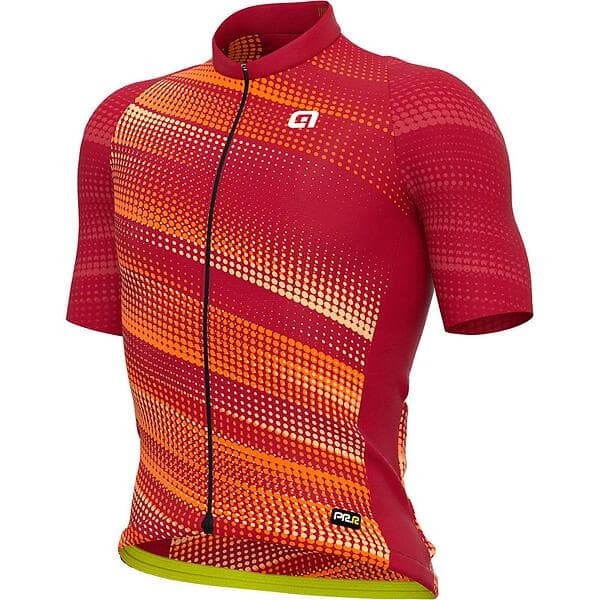 Alé Cycling Green Speed Short Sleeve Jersey Röd L Man