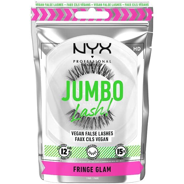 NYX Jumbo Lash! Vegan False Lashes Fringe Glam