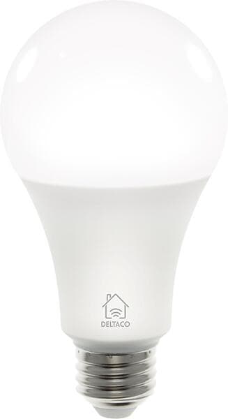 Deltaco Smart Home LED WiFi 2,4GHz 806lm 2700-6500K E27 9W (Dimbar)