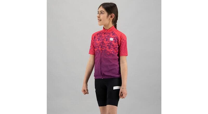 Sportful Super Girl Short Sleeve Jersey Lila,Rosa 10 Years Pojke
