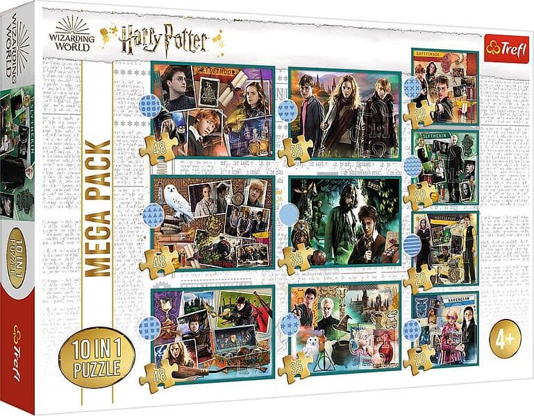 Harry Potter Trefl Pussel 10-in-1 100 Bitar