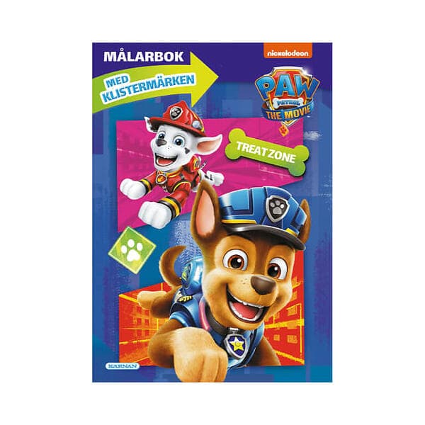 Paw Patrol The Movie Målarbok