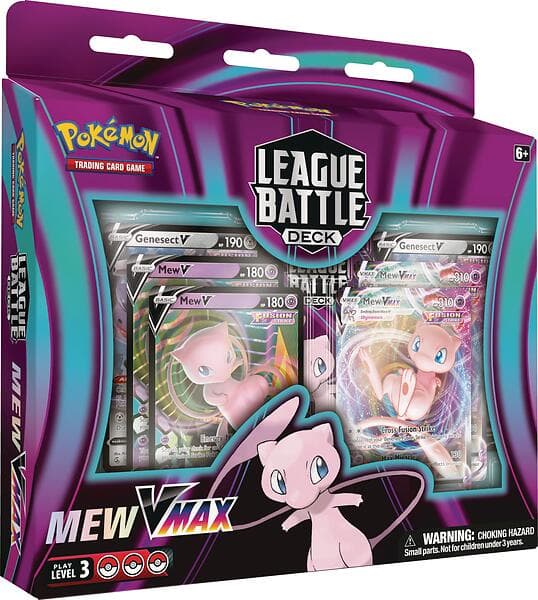 Pokémon TCG Sword & Shield: Mew VMAX League Battle Deck