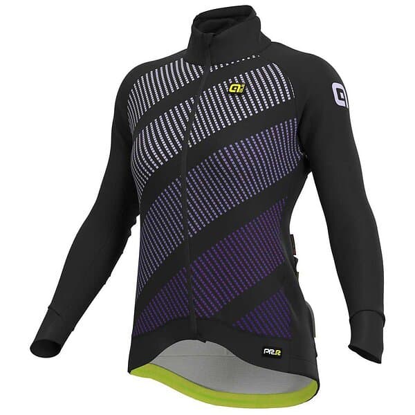 Alé Cycling Tak Wool Jacket Svart,Rosa M Kvinna