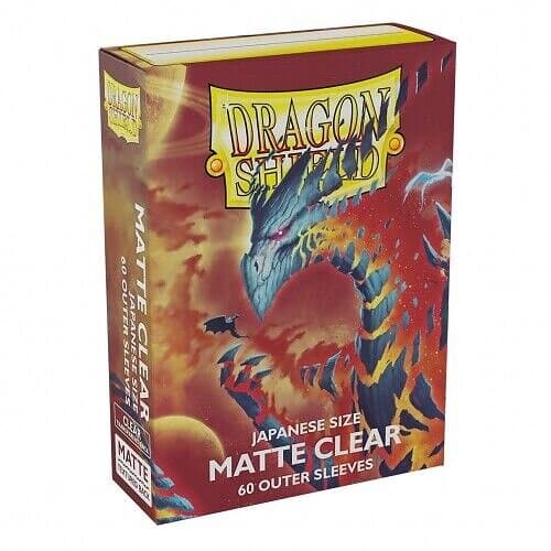 Dragon Shield Japanese Outer Matte Clear Size Sleeves