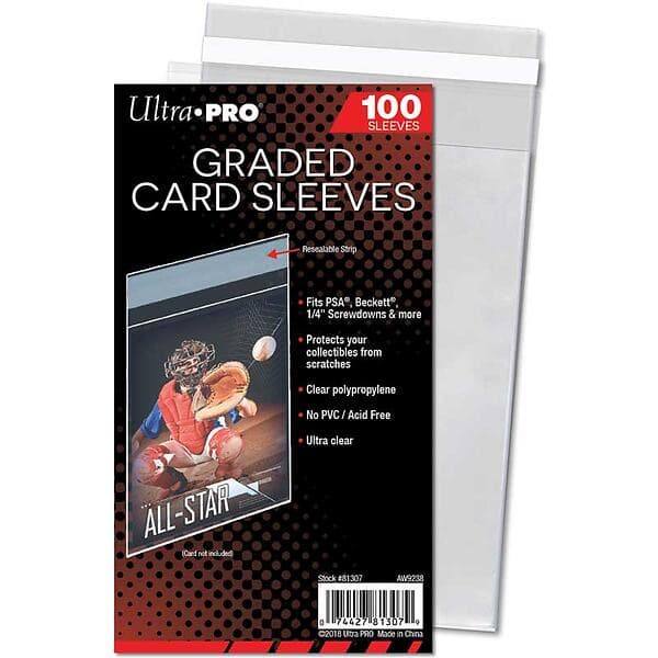 Ultra PRO Graded Card Sleeves Resealable (100st)