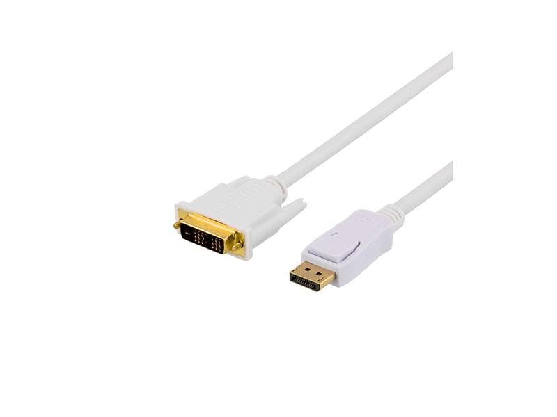 Deltaco DVI-D Single Link - DisplayPort 1m