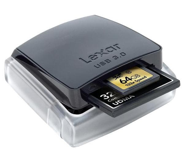 Lexar Professional USB 3.0 Dual-Slot Card Reader