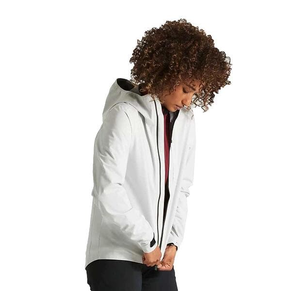 Specialized Trail Rain Jacket Vit XS Kvinna