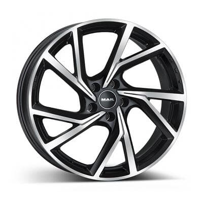 MAK Wheels Kassel blk/pol 8,0x18 5/114,30 ET50 B64.1