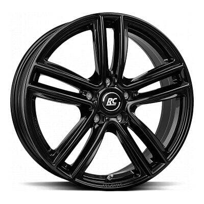 Brock RC27 Shiny Black 7.0x17 5/108.00 ET50 B63.4