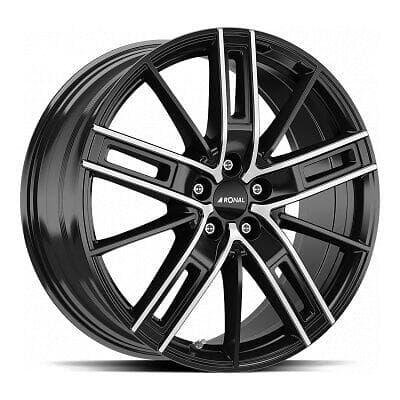 Ronal R67 JET BLACK FRONT CUT 8,0x19 5/112,00 ET45 B76,0