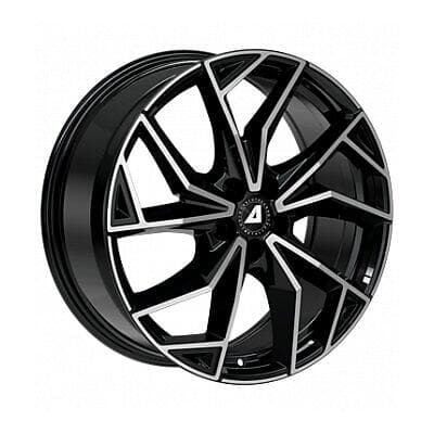 Alutec ADX.02 diamant schwarz frontpoliert 7.0x17 5/108.00 ET42 B65.1