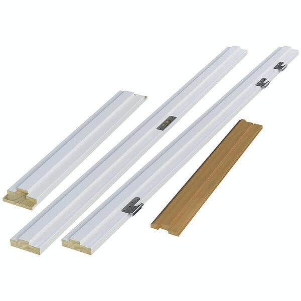 Swedoor Jeld-Wen Innerdörrskarm Massiv Oklassad Vit Massivkarm EI30/35db Karm 118 mm, 80x210 cm, H 04906782