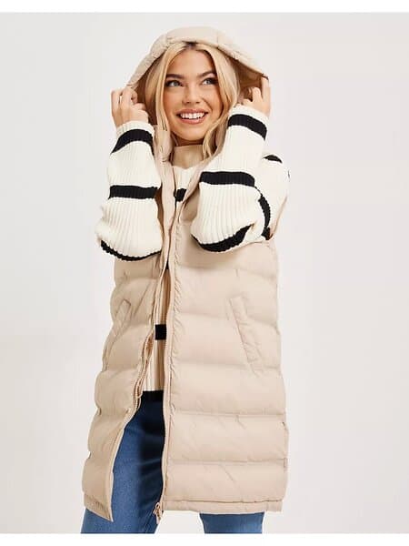 Vila Trish New Padded Long Vest (Dam)