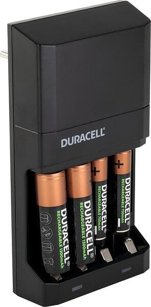 Duracell CEF27 inkl. 2xAA 1300mAh + 2xAAA 750mAh