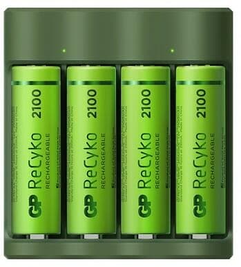 GP Batteries ReCyko B421 inkl. 4xAA 2100Mah