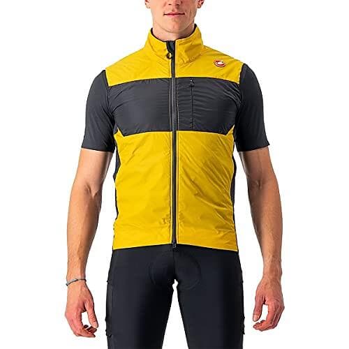 Castelli Unlimited Puffy Gilet Gul L Man
