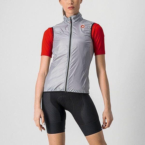 Castelli Aria Gilet Grå M Kvinna