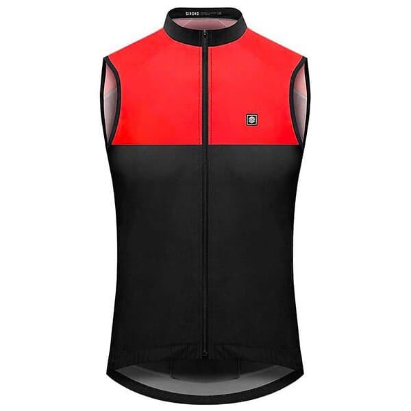 Siroko V1 Richmond Gilet Röd,Svart L Man