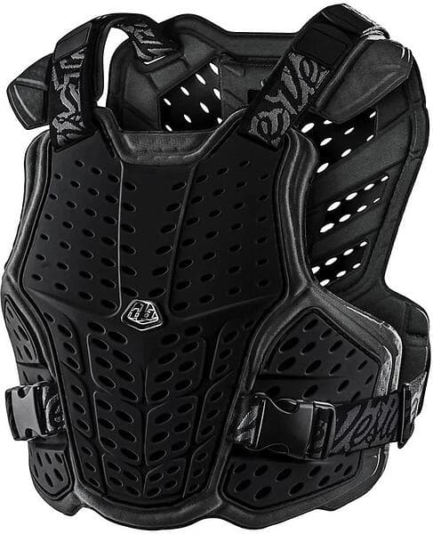 Troy Lee Designs Rockfight Chest Protector Protective Vest Svart