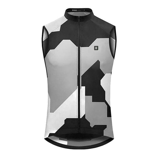 Siroko V1 Crosswind Vest Grå M Man