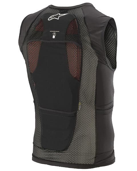 AlpineStars Bicycle Paragon Plus Protective Vest Vit,Svart M