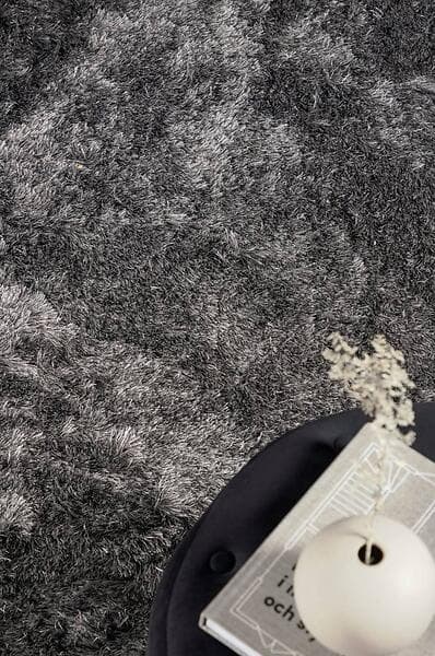 Venture Home Luggmatta Shiva Shaggy Carpet 170x240cm Grey 19978-345