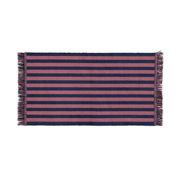 Hay Stripes and dörrmatta 52x95 cm Navy cacao