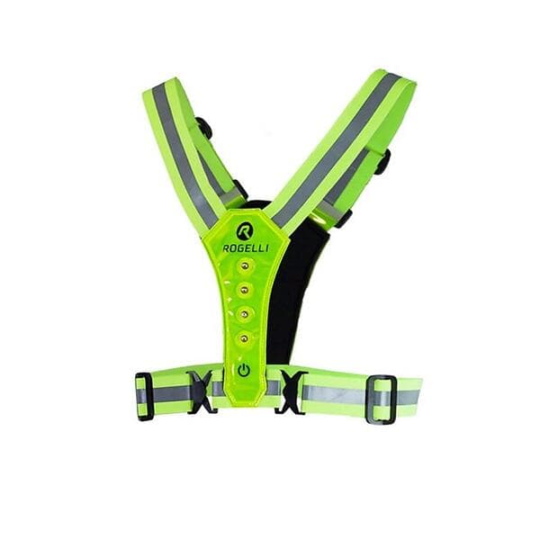 Rogelli Reflexväst LED Vest Fluo