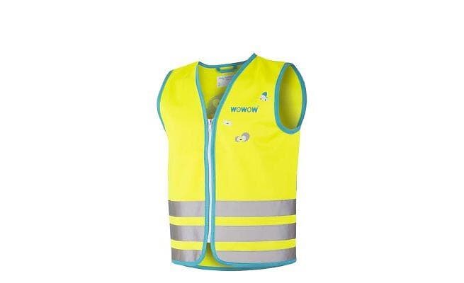 Wowow Reflexväst Crazy Monster Jacket gul/reflex m