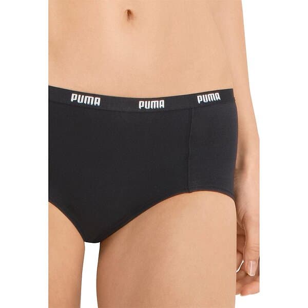 Puma 2-pack Women Microfiber Brazilian Black