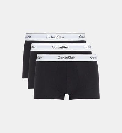 Calvin Klein 3P Modern Cotton Stretch Trunk bomull Herr