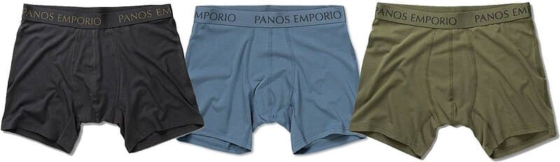 Panos Emporio Base Bamboo Cotton Boxer 3-pack