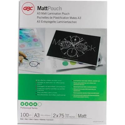 GBC Laminat A3 matt 75 mic 100/FP