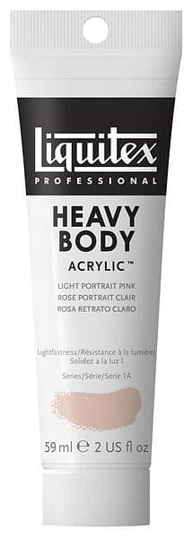Liquitex Assorted Heavy Body Acrylic 59ml Light Pink LIGHT PORTRAIT PINK