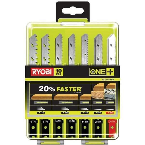 Ryobi Sticksågsblad RAK10JSBWM; 10 st.