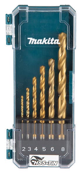 Makita Borrsats D-72833; 2-8 mm; 6 st.