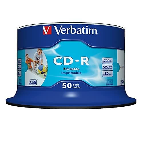 Verbatim CD-R 700MB 52x 50-pack Spindel Wide Inkjet Professional