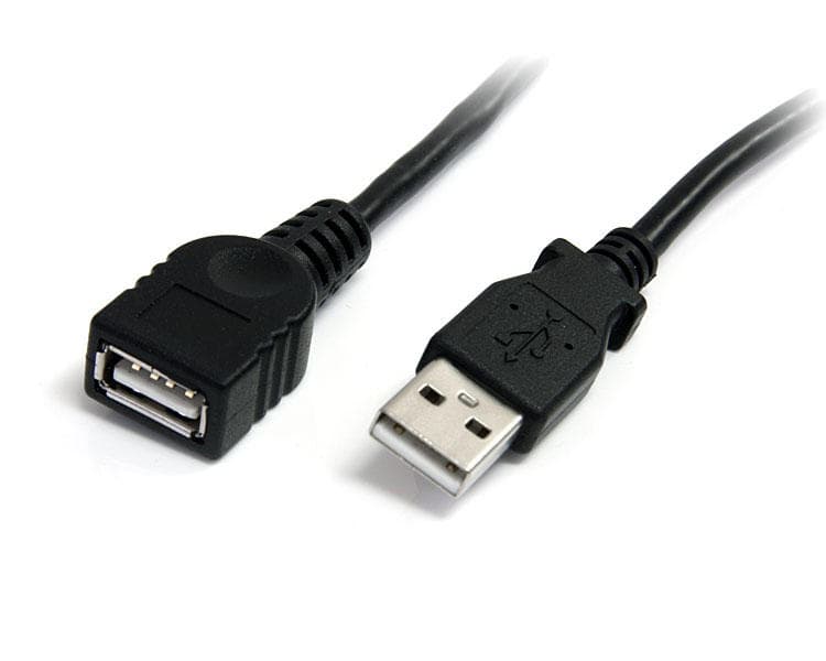 StarTech USB A - USB A M-F 2.0 1,8m