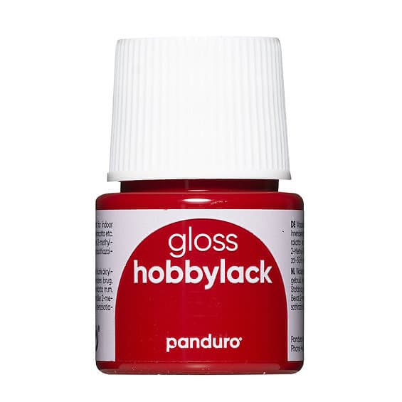 Panduro Hobbylack gloss 45 ml dark red
