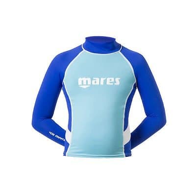 Mares Rash Guard Long Sleeve T-shirt Blå L