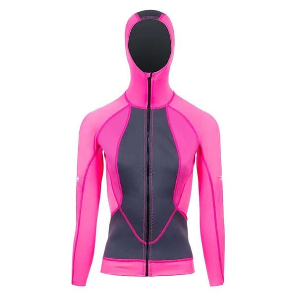 Beuchat Atoll With Hood Woman Jacket Rosa M