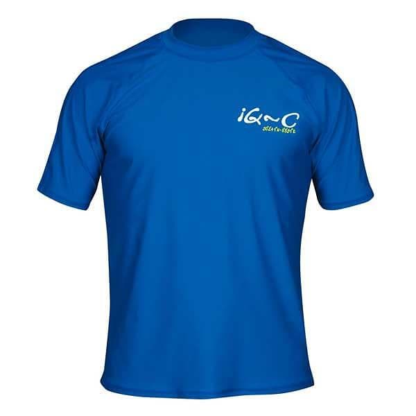 Iq-uv Uv 300 Loose Fit Short Sleeve T-shirt Blå L