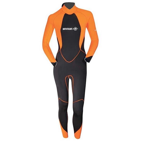 Beuchat Atoll Mono Bz Woman 3 Mm Orange,Svart M