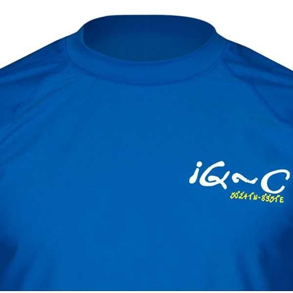 Iq-uv Uv 300 Loose Fit Short Sleeve T-shirt Blå S