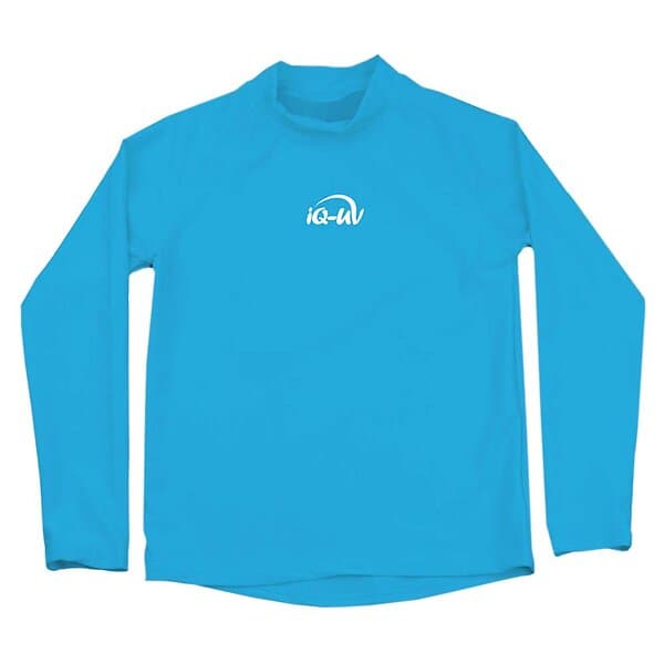 Iq-uv Uv 300 Long Sleeve T-shirt Blå 6-7 Years