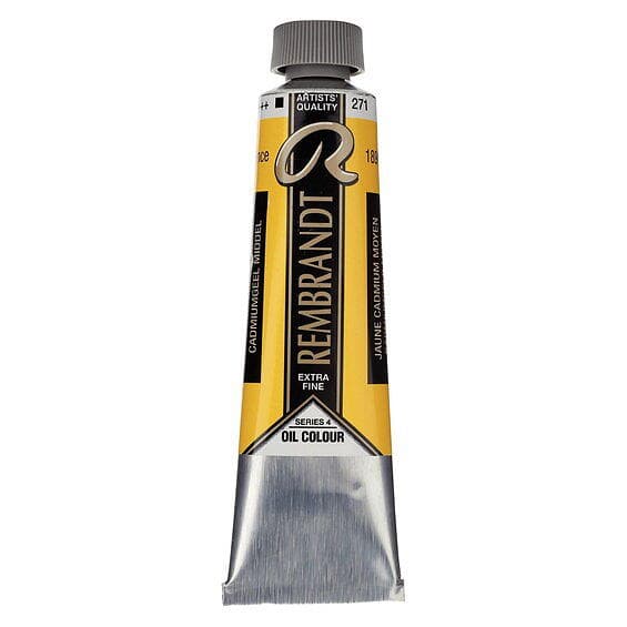 Rembrandt oljefärg 40 ml Cadmium Yellow Medium - 271